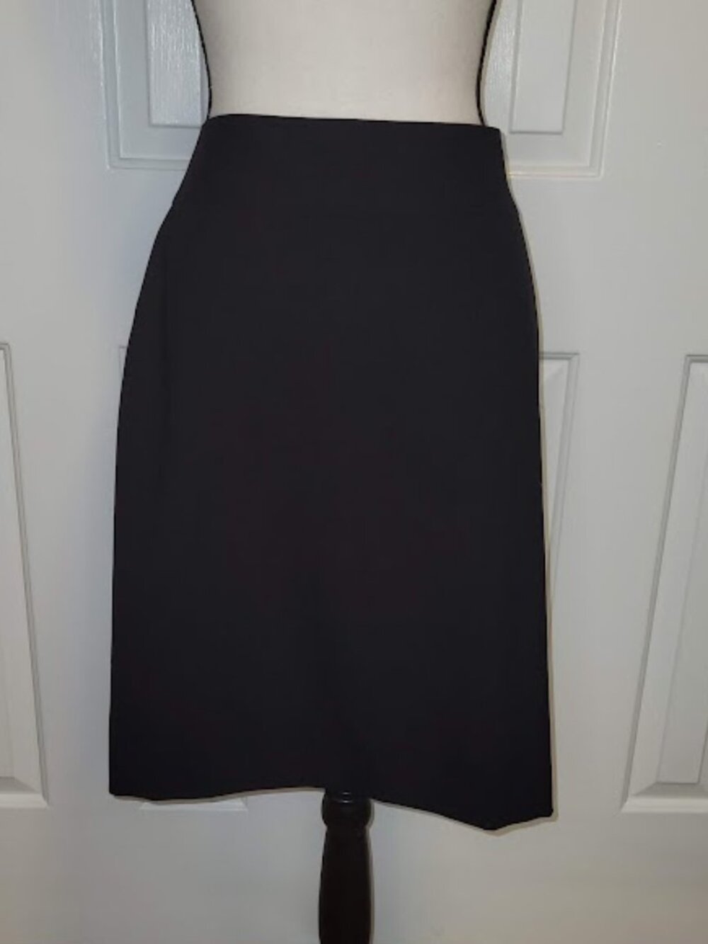 Banana Republic Wool Blend Pencil Skirt Size 10 NWT Black Career Office